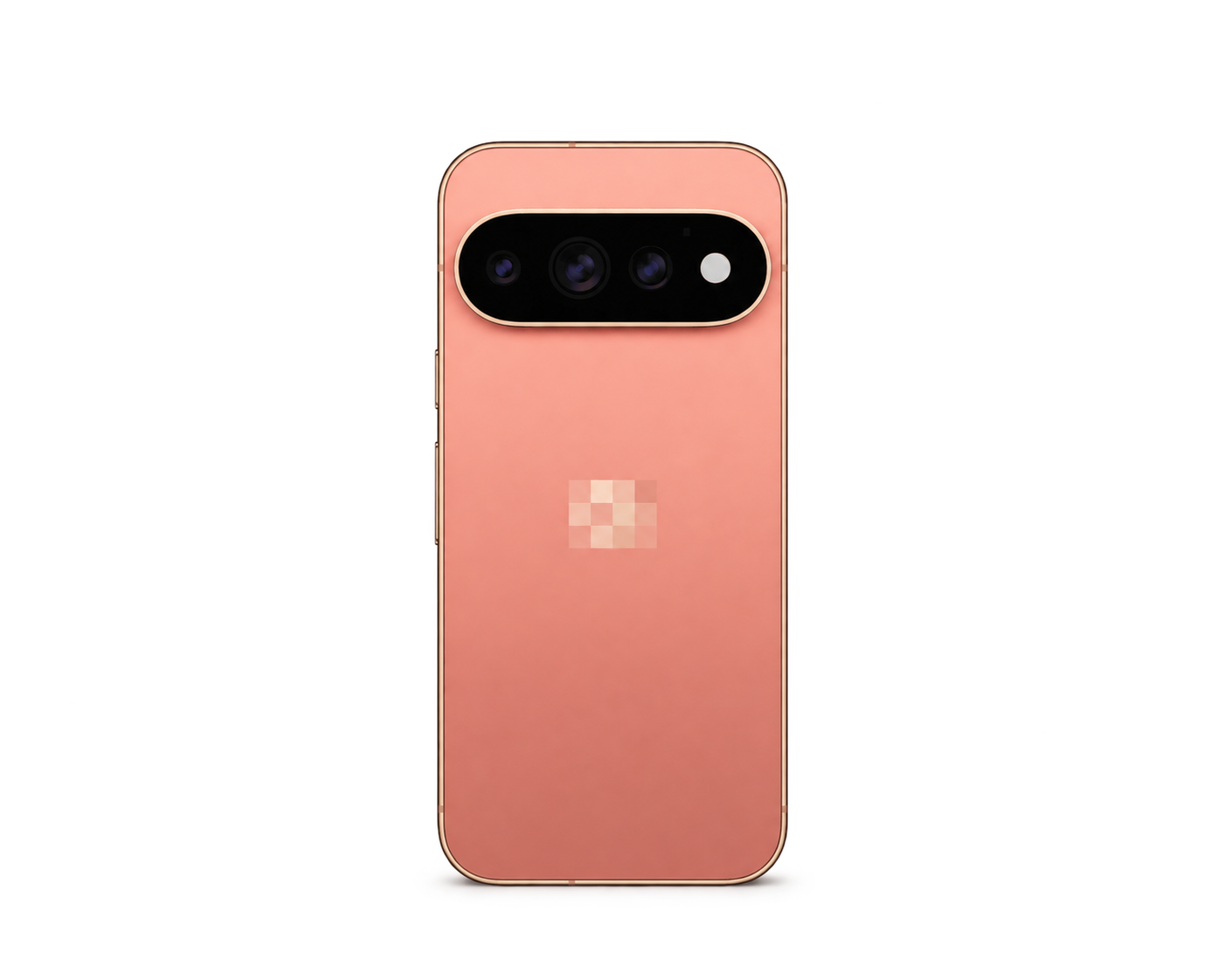 Google 官网 Pixel 11 Pro 砂岩粉背面产品图,作为 Android 手机示例